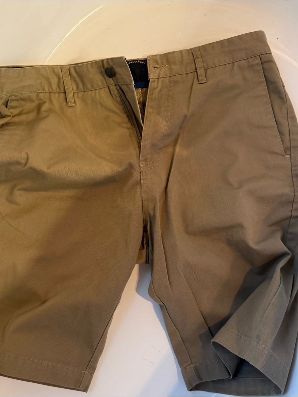 Volcom Men's Tan Chino Shorts